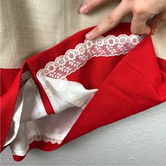 Kate Spade Cream and Red Midi Dress - Picture 3 of 7